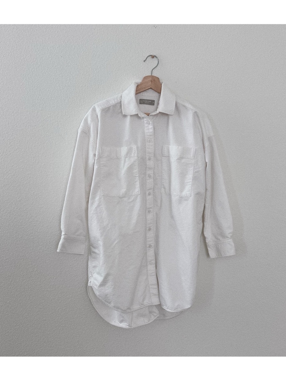 everlane the way long oxford shirt